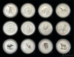 Lunárna Séria I. 1 oz strieborné mince 52.267 ks - 2