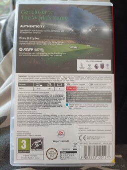 Predám hru na nintendo switch fc24 - 2