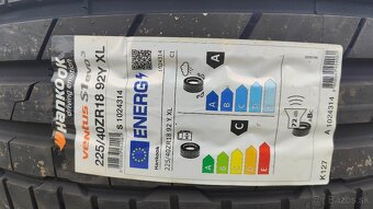 225/40 R18 Hankook nové letné pneumatiky - sada - 2