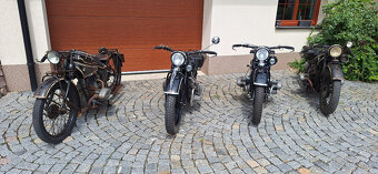 BMW - předválečné 2-válcové motocykly R47, R52 R57, R63, R16 - 2