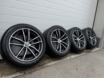 ORIGINAL BMW 5 2020+ LETNA SADA 5x112 R18 DVOJROZMER - 2