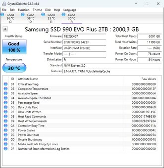 Asus TUF A1 M.2 NVMe SSD box a Samsung 990 Evo Plus 2TB SSD - 2