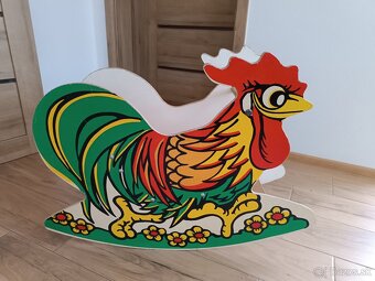 Retro hojdačka kohúty - 2