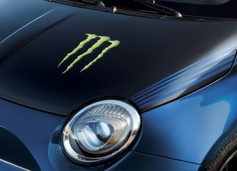 Abarth 500 595 Polep setNále Monster Energy Yamaha, Original - 2
