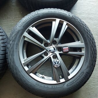 17"Elektróny originál Seat Ateca R17 5x112 zimné - 2