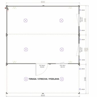 ✅ PREDAJ: DOM S TERASOU, 43 m2, celá SR - 2