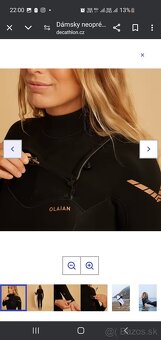 OLAIAN kombineza na surf 900 neoprén 3/2 mm - 2