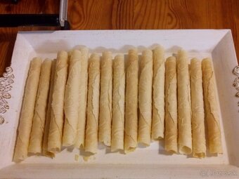 Vianočné oplátky a trubičky - 2