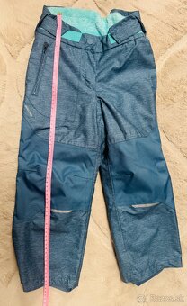 detske Oteplovacky lyziarske nohavice - 2