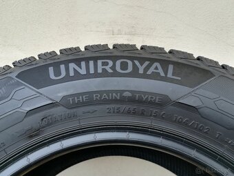 Zimné pneumatiky 215/65 R15C Uniroyal, 4ks - 2