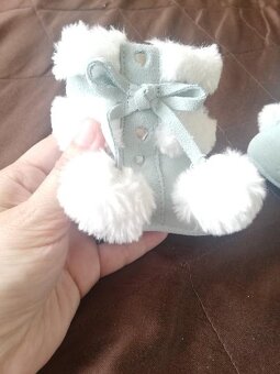 Teplučké detské čižmičky - capačky veľkosť 19 - 2