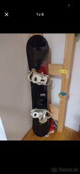 Snowboard Ride control 155 s viazaním - 2