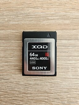 Pamäťová karta Sony XQD G 64 GB (440R/400W) - 2