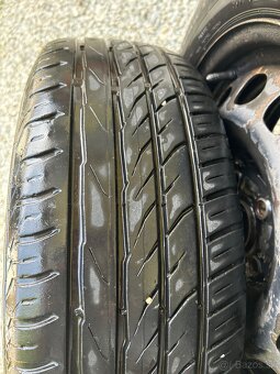 Predám letný komplet 5x112 Pneu 205/55/16 - 2