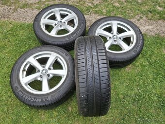 16" ALU 5x112 (octavia,golf,passat + letné 205/55 r16 Miche - 2
