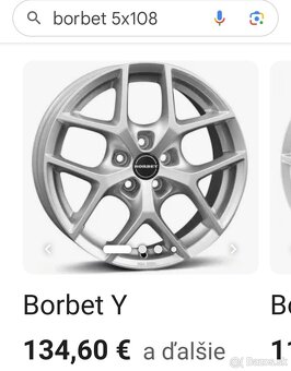 Borbet Y R16 - 2
