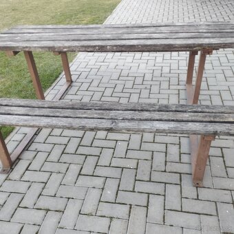 Záhradné sedenie - Pivný set - 2
