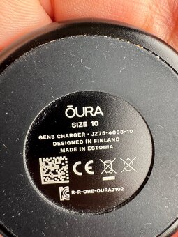Oura ring nabíjačka - 2