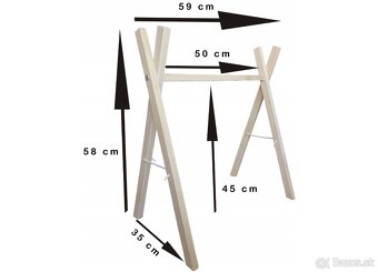 STOJAN DREVENÝ BUKOVÝ PRE BÁBÄTKÁ - 2