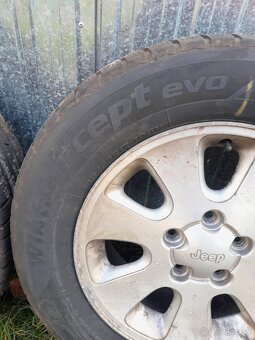 Zimne pneu+disky Jeep grand cherokee wh - 2