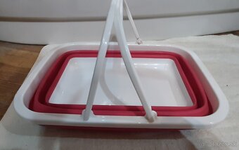 Skladací silikónový košík - 2