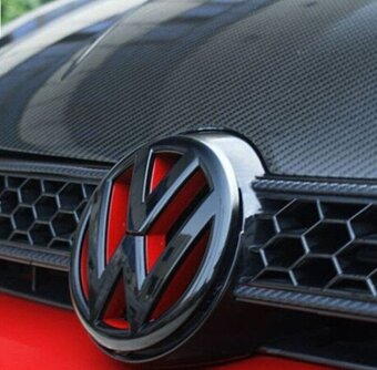 ZNAK LOGO EMBLEM DO MASKY pre VW GOLF POLO - 2