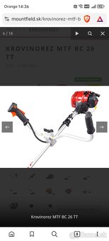 Krovinorez MTF BC 26 TT - 2
