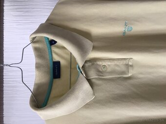 GANT originál pánske/citronikove polotricko L/XL - 2