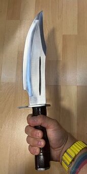 NESKUTOČNÝ LOVECKÝ NOŽ - DLŽKA ČEPELE 30 cm - 2