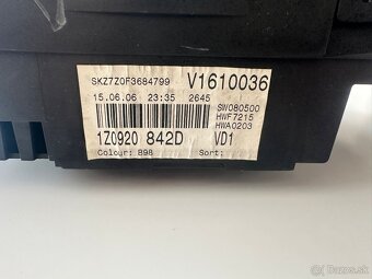 Škoda octavia 2 maxidot budíky diesel 1Z0920842D - 2