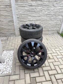 Bmw kolesa 5x120 r18 zimne pneu 225/40r18 - 2