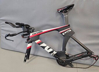 Časovkársky bike Cervelo P5 six, veľ. M/54, sada Sram eTap - 2