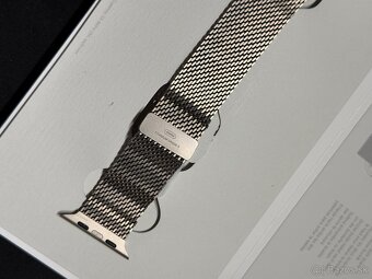 Apple Watch 49mm Natural Titanium Milanese Loop - 2