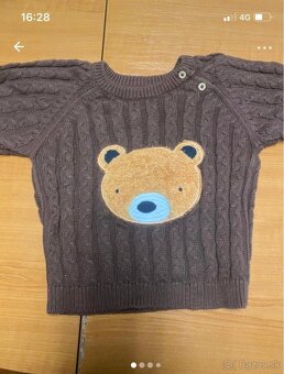 Detský svetrík, veľkosť 86, super stav - 2