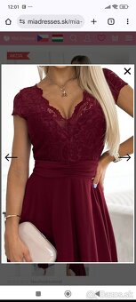 Spoločenské šaty veľ. XL - 2