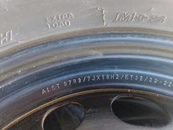 4 x 108, 215/60 R16 ZIMNÁ SADA - ZÁNOVNÉ KOLESÁ - 2