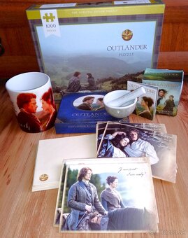 OUTLANDER-Knihy a predmety z filmu - 2