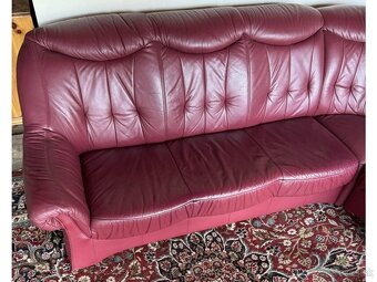 Luxusní rohová kožená sedací souprava, 3034 - 2