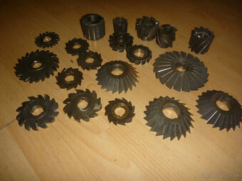 Frézy rôzne aj tvarové - 2