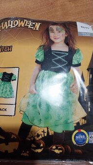 Dievčenský pulover a haloWeen šaty - 2