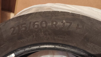 Letné pneumatiky Continental 215/60 R17 - 2