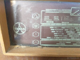 Staré rádio tesla - 2