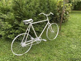Starý bicykel -  záhradná dekorácia - 2