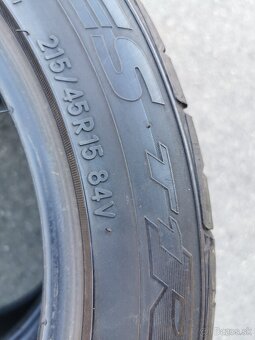 215/45 r15 letne pneu 7mm - 2