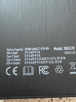 Power banky 10000mAh a 2000mAh-10€ - 2