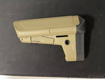 Predám pažbu od delty na m4 / ar-15 - 2