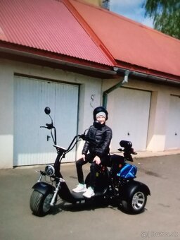 Predám elektrický Chopper trojkolka. - 2