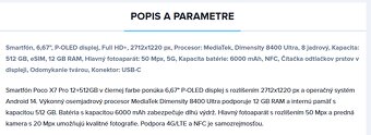 Xiaomi Poco X7 Pro 5G 12 GB / 512 GB čierny - 2