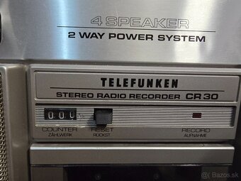 Telefunken CR30 boombox vintage - 2