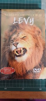 Predám DVD dokumenty – Žraloky (nové), Levy, Tigre – Natural - 2